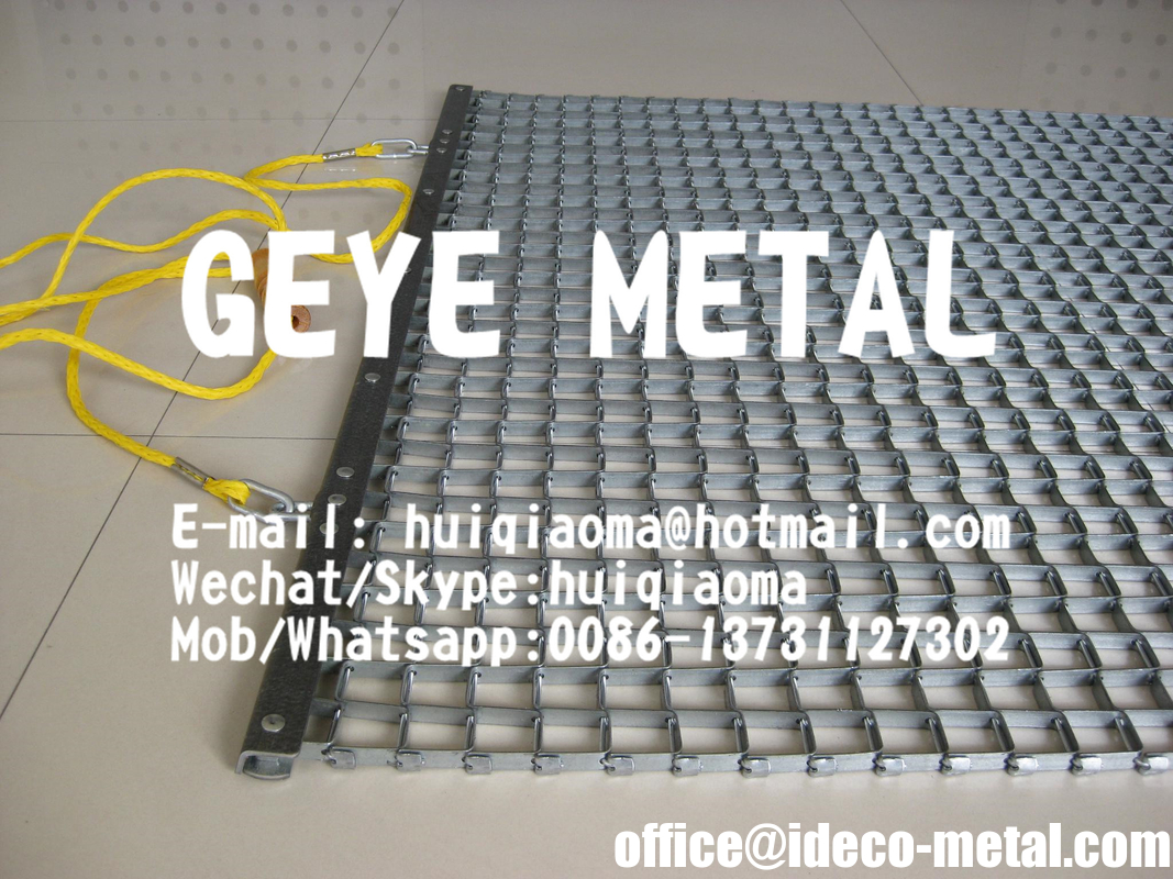 Standard Duty Flexible Steel Drag Mats For Golf Course Sports Infield Grooming Turf Ground Soil Leveling Drags Screen