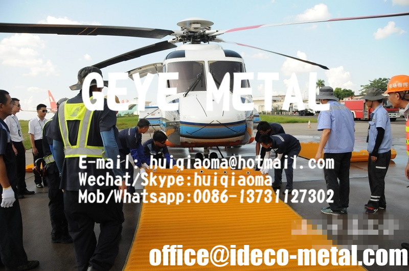 Helipad Portable Helicopter Aircraft Access Landing Mats Mobi