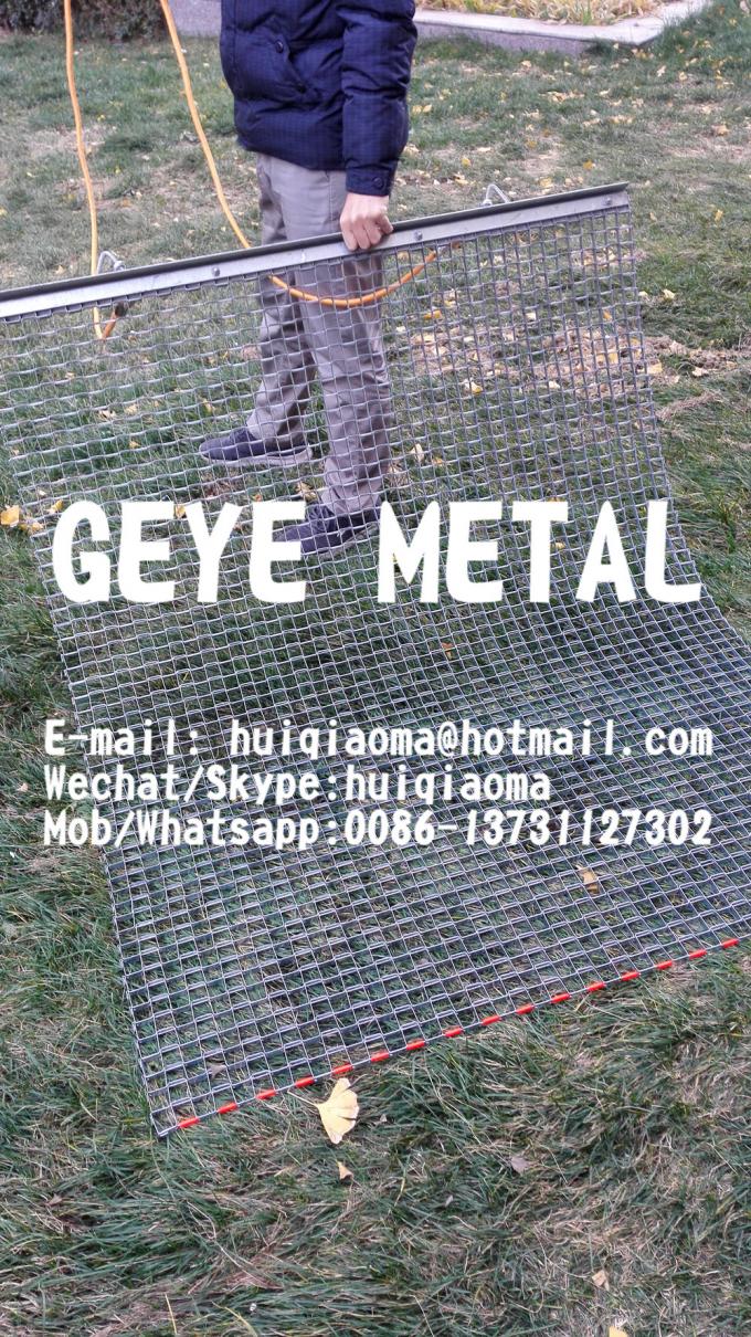 201 Stainless Steel Drag Mats for Ballfield Diamond Leveling, Lawns