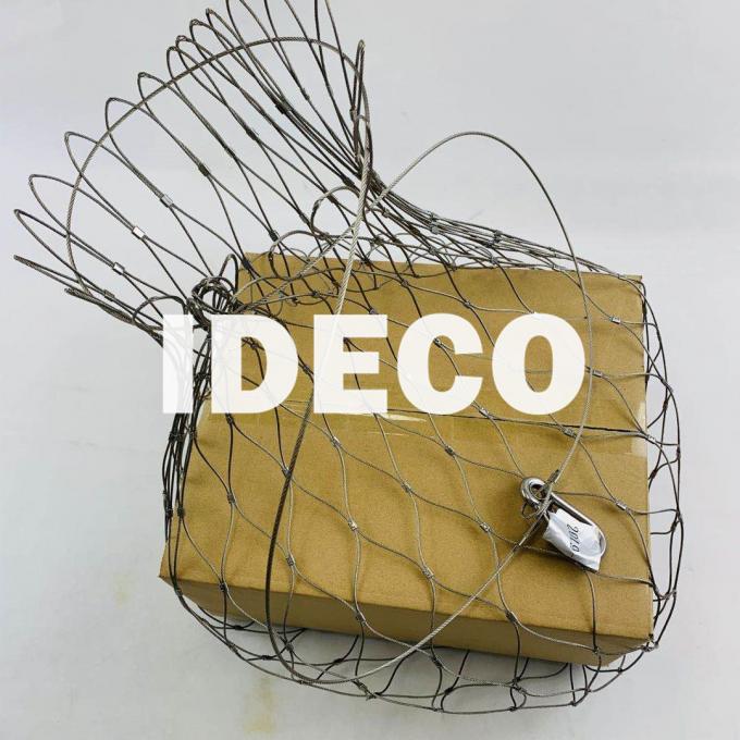 IDECO Safety Nets, Stainless Steel Wire Mesh Pouches, Secondary ...