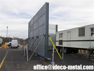China Fast installed temporary acoustic/sound/noise proof barrier wall supplier