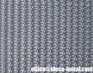 China 4305 Stainless steel braided woven decorative/ architectural wire mesh supplier