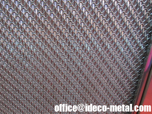 China Flexi-woven architectural Decorative metal mesh for facade cladding in Stainless steel supplier