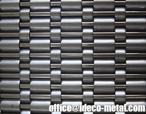 China Channel mesh decorative elevator wall cladding curtain screen in stainless steel supplier