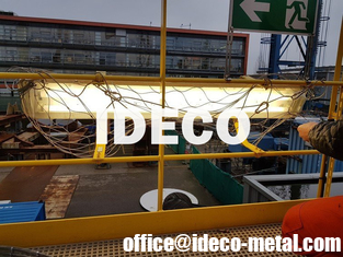 China IDECO Safety Nets, Stainless Steel Wire Mesh Pouches, Secondary Retention Wire Cable Nets, Fall Prevention Mesh supplier