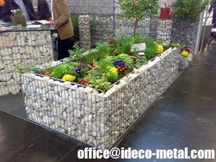 China Raised Beds made of Stone Cages, Welded Gabions Raised Garden Beds supplier