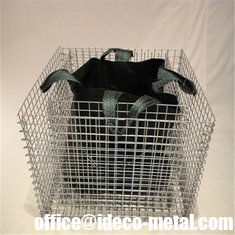 China Decorative Garden Welded Gabionen Baskets, Rock Cages Pot Plant Gabions supplier