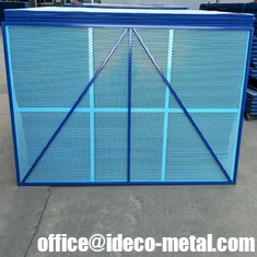 China Movable Perimeter Safety Screen, Scaffold Self-Climbing Safety Perforated Screen supplier