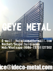 China Double Wall Dust Windbreak Steel Fence, Dust Supression Wall,Three Peaks Wind Dust Net supplier