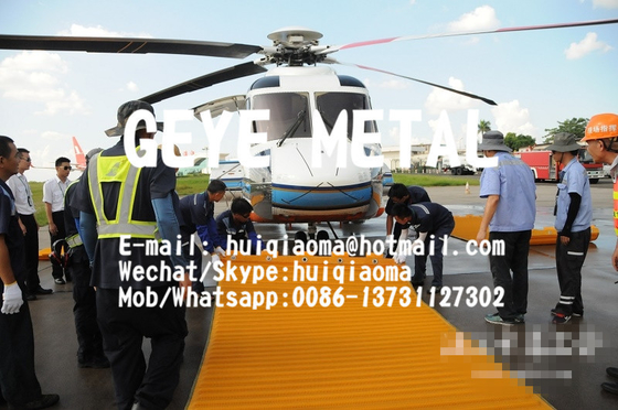 China Helipad Portable Helicopter Aircraft Access/Landing Mats, Mobi Deck, Mobi Mat, Landing Pads supplier