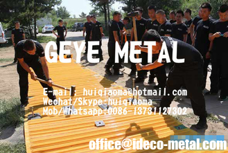 China Temporary Road Mats, Quick Access Mats, Military And Disaster Relief Portable Roadways supplier