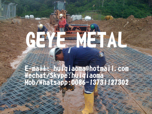 China HDPE Oil Drilling Rig Ground/Floor Mats, Portable Roadway Mats, Temporary Road Surfaces supplier