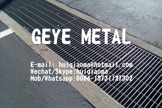 China Trench Grilles, Trench Drainage Grates Covers, Pedestrian Trench Cover Gratings, Gully Duct Ditch Covers supplier