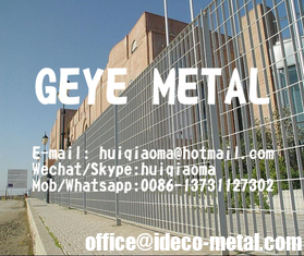 China Welded Steel Bar Grating Fences, Architectural Fence Gratings Screen, Green Wall Metal Grilles supplier