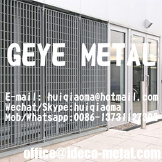 China Anti-Climb Steel Bar Gratings for Wall Claddings|Security Screens|Balcony Balustrades|Green Wall Trellis supplier