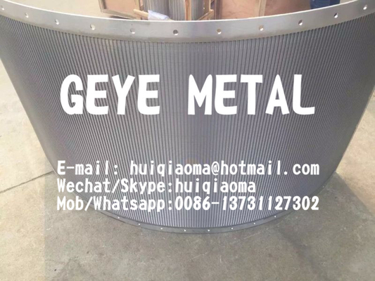China Wedge Wire Screen Sieve Bends, Static Sieve Bend DSM Screens, SS Run Down Screens Non-Clogging supplier