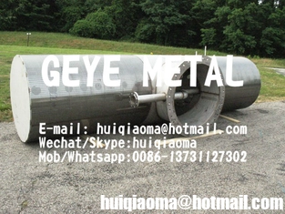 China Wedge Wire Screens/ Cylinders for Water Intake &amp; Treatment, Industrial Intake Tee Screens, Drum Intake Screens supplier