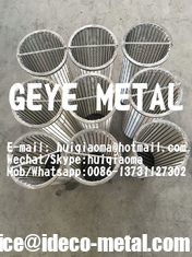 China Wedge Wire Strainer Baskets, Stainless Steel Vee-Wire Filter Baskets, Johnson Screen Baskets supplier