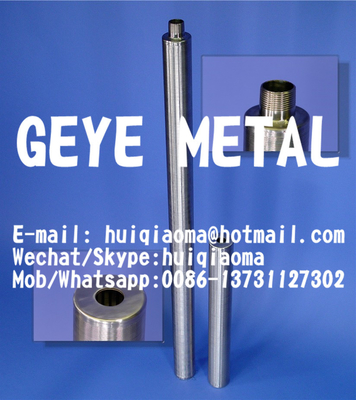 China Wedge Wire Strainer Filter Elements, Stainless Steel Profile Wire Filter Cartridges, Johnson Screen Vee-Wire Slot Pipes supplier