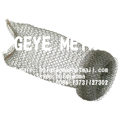 China Metal Knitted Mesh Traps, Clothes Washing Machine Wire Mesh Lint Traps Laundry Sink Drain Hose Screen Filter w/ Ties supplier