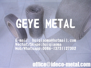 China Tin Plated Copper Wires Knitted Mesh Conductive Tapes, Tubular Knitted Tinned Copper Mesh for EMI RFI Shielding supplier