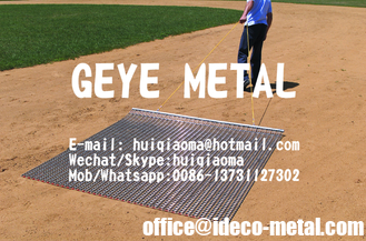 China Hot-dipped Galvanized Steel Drag Mats for Tennis Court/ Baseball/Soccer Field/Playground,Clay Mats,Sand Drag Mats supplier