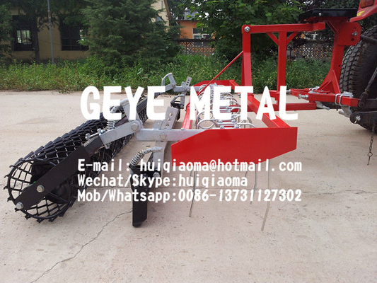 China Tractor Mounted Mixer Wire Roller Horse Arena Leveller, Menage Grader, Sand Harrows, Land Groomers, Gravel Drags supplier