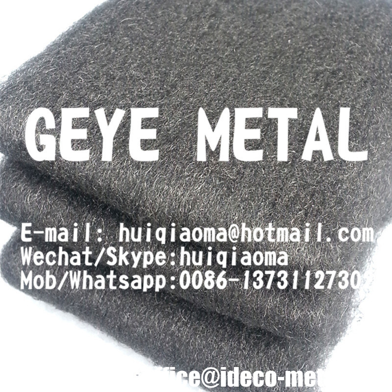 Stainless Steel Wool Fiber Blanket Rolls, Die Cuts, Tubes/ Sleeves for Exhaust, Muffler