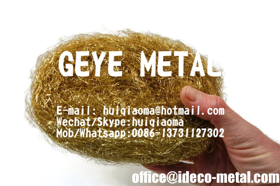 Abrasive Bronze Wool Pads, Fine/Coarse Brass Wool for Gun Rust