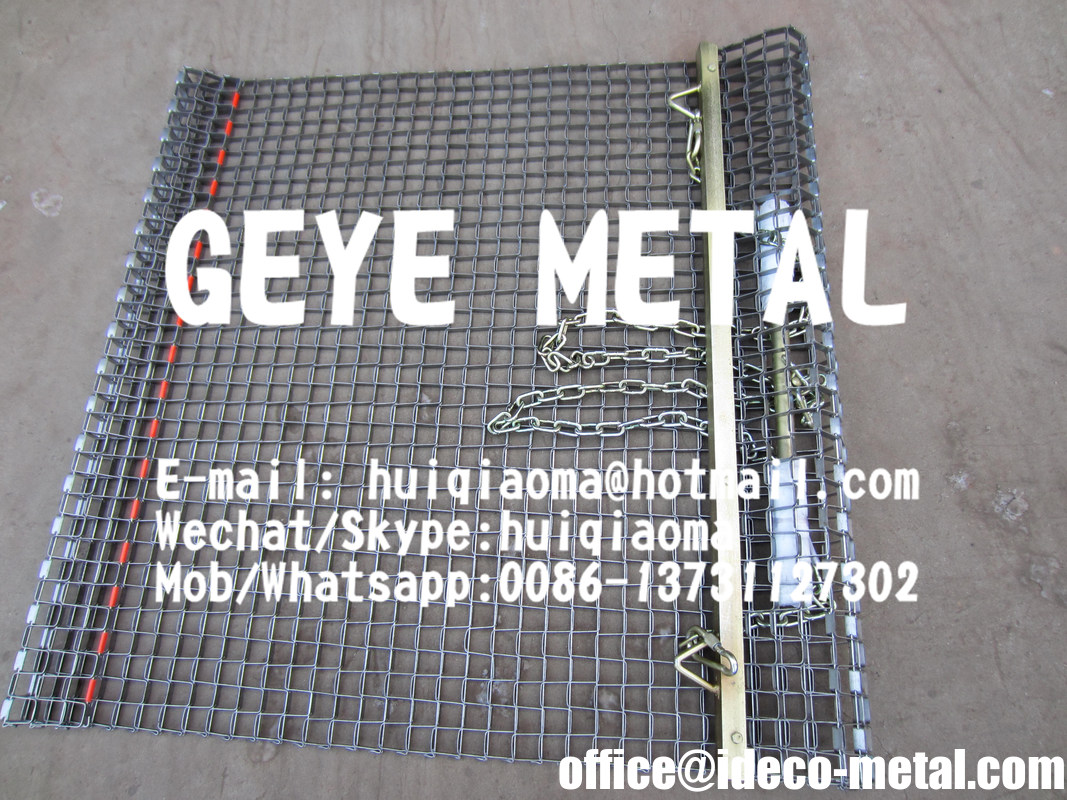 Metal Hand Pull Drag Mats, All Steel Drag Mats for Fairways & Greens