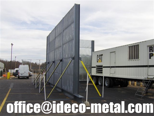 Fast installed temporary acoustic/sound/noise proof barrier wall supplier