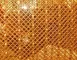Flexi-woven Architecture Decorative mesh for Facade screen in brass/copper wire supplier