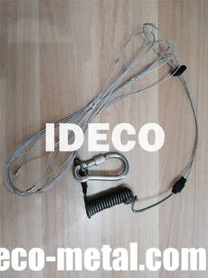 Aerosol Mesh Pouch, Drop Safe Pouches for Radios/Gas Detectors/Multimeters, Steel Wire Nets for Working at Height supplier