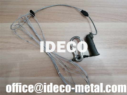 Aerosol Mesh Pouch, Drop Safe Pouches for Radios/Gas Detectors/Multimeters, Steel Wire Nets for Working at Height supplier
