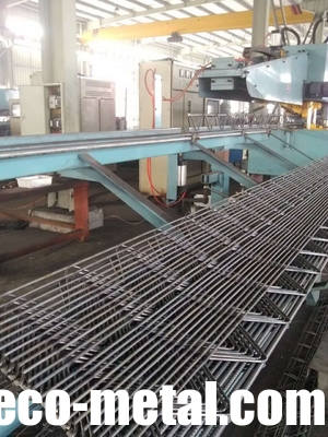 Metro Railway Welded Reinforcing steel bar Truss Girder, Rebar wire truss lattice girder supplier