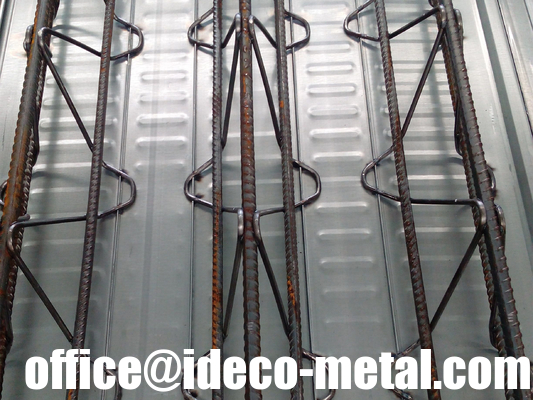 Roof floor deck Steel bar/Rebar truss girder, Lattice girder for concrete precast/slab supplier