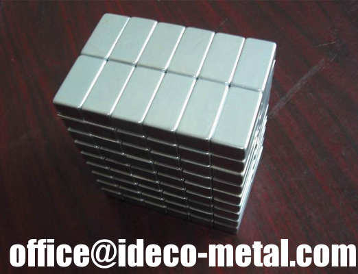 Square Neodymium magnet Grade N42, Rare earth NdFeB permanent magnets supplier