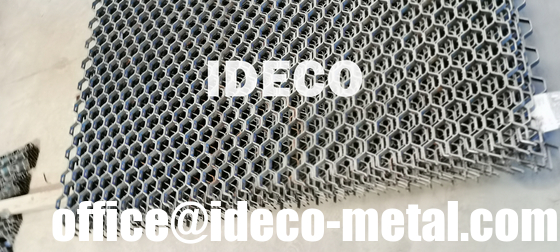 Corrosion Resistant Hexmesh for Industrial Furnace Linings supplier