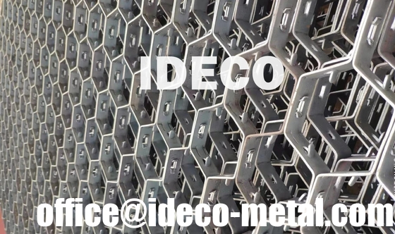 Hex Mesh Twist pin/ Riveted (Hexmesh, Hexsteel, Hexgrate, Hexmetal) supplier