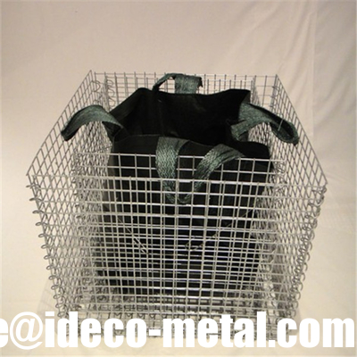 Decorative Garden Welded Gabionen Baskets, Rock Cages Pot Plant Gabions supplier