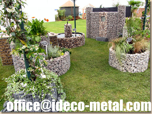 Garden Spiral Gabion raised bed for Flowers Vegetables, Round Gabione Hochbeet supplier