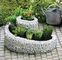 Ornate Welded Gabion Raised Garden Beds in Spiral/Triple Rings for Flowers &amp; Vegetables supplier