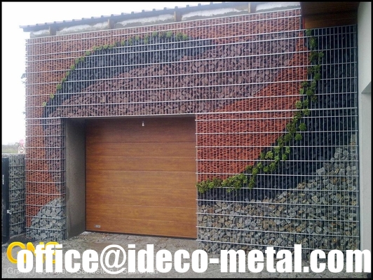 Garden Fence Retaining Wall, Welded Gabion Facade Claddings,Stone Cages,Baskets supplier