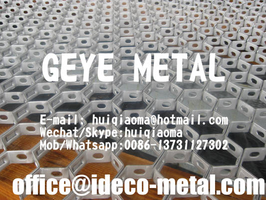 Hex Mesh with Bonding Holes (Hexsteel, HexGrate, Hexagonal Mesh, Hexmetal) supplier