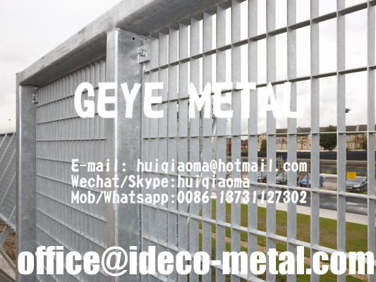 Aluminium Bar Grating Perimeter Fences, Handrail Infill Panels, Security/Ventilation Screen supplier