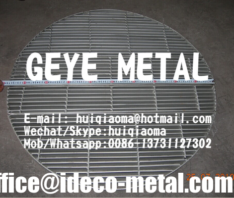 Tower Internal Support Plate, Packing Support &amp; Hold Down Metal Grid Stainless Steel Gratings supplier