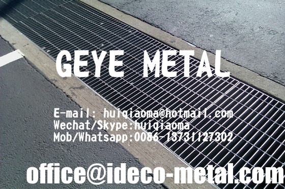 Trench Grilles, Trench Drainage Grates Covers, Pedestrian Trench Cover Gratings, Gully Duct Ditch Covers supplier