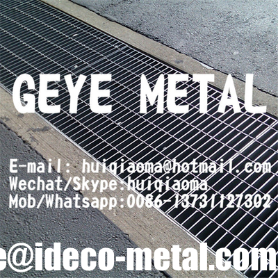 Trench Grilles, Trench Drainage Grates Covers, Pedestrian Trench Cover Gratings, Gully Duct Ditch Covers supplier