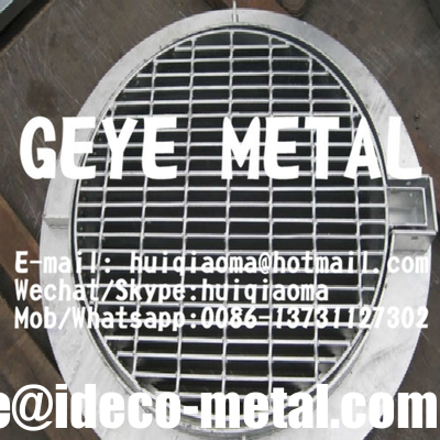 Drainage Pit Cover, Trench Drain Bar Gratings, Metal Grid for Ditch Cover, Channel Grates supplier