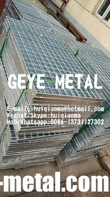 Heavy Duty Welded Pressure Locked Steel Bar Gratings Serrated for Drains Trench Cover supplier